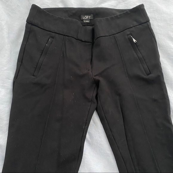 Black LOFT Business Casual Slacks/Pants - Picture 2 of 5